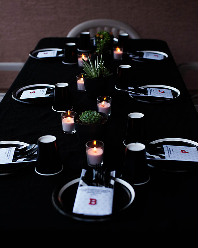 An understated magic #disneyside dinner party from All for the Boys blog