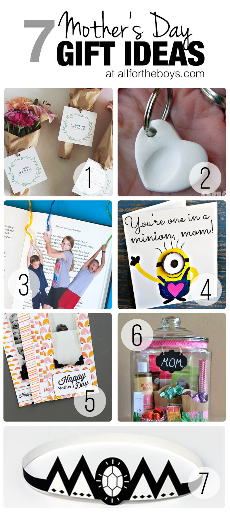7 easy DIY Mother's Day Gift Ideas for kids