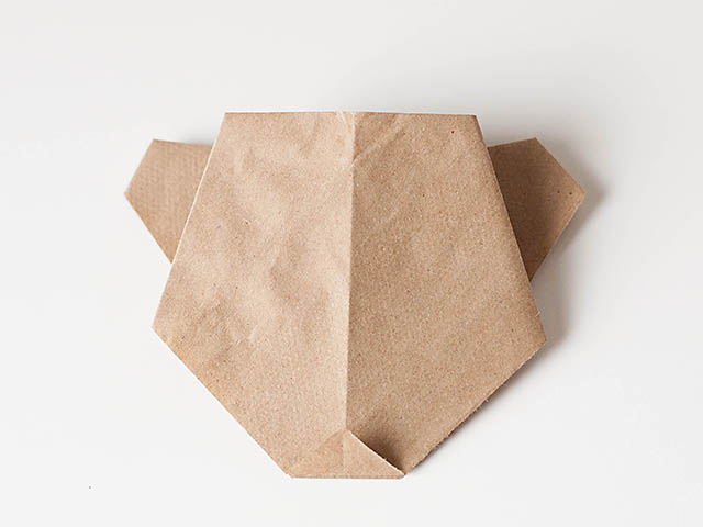 Easy Origami Bear + Disneynature's BEARS printables from All for the Boys blog