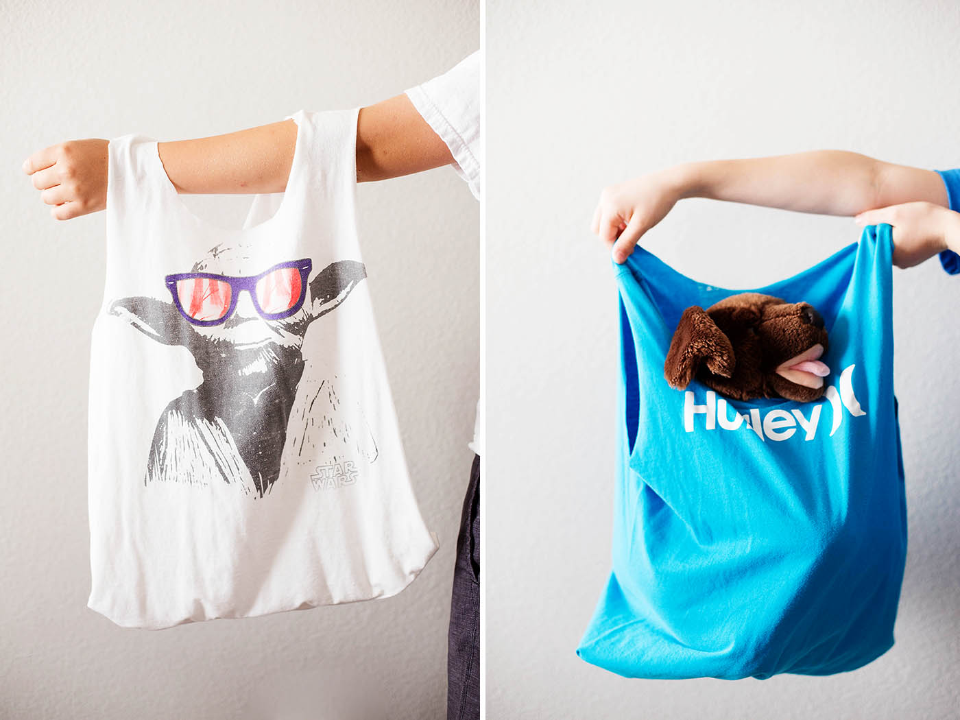 How to Make a T-shirt Bag: 8 Ways to Make a Bag from a Shirt - Oh