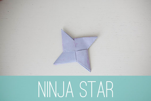 How To Paper Ninja Stars All For The Boys