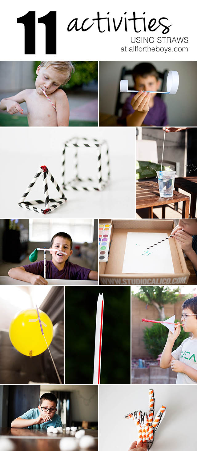 11 Activities using straws