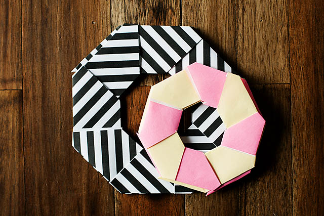 Convertible paper frisbee toy from All for the Boys blog