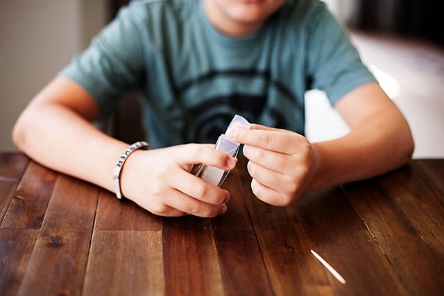 Easy Disappearing Toothpick Trick from All for the Boys blog