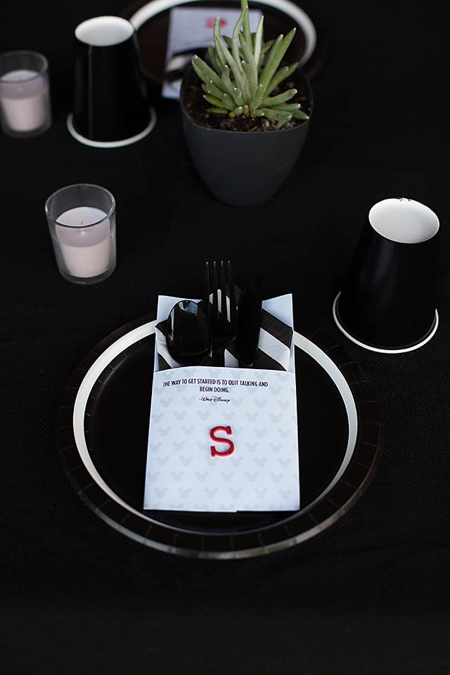 An understated magic #disneyside dinner party from All for the Boys blog