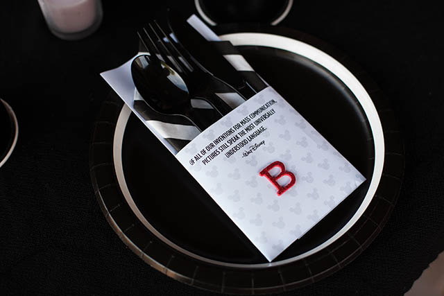 An understated magic #disneyside dinner party from All for the Boys blog