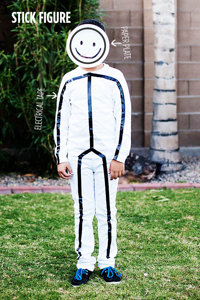 Stick Figure Teen Costume