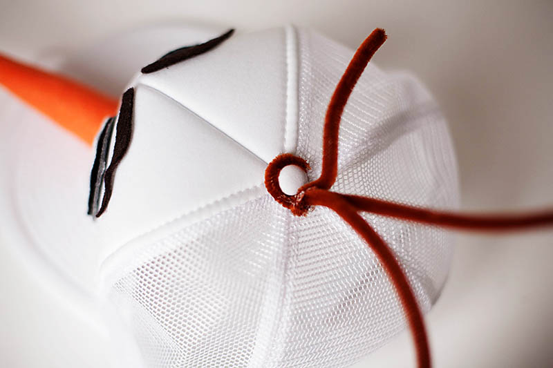 DIY Olaf hat and runDisney costume from All for the Boys blog