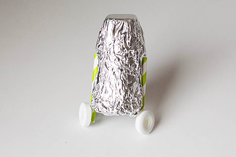 DIY Recycled Droid craft from All for the Boys blog