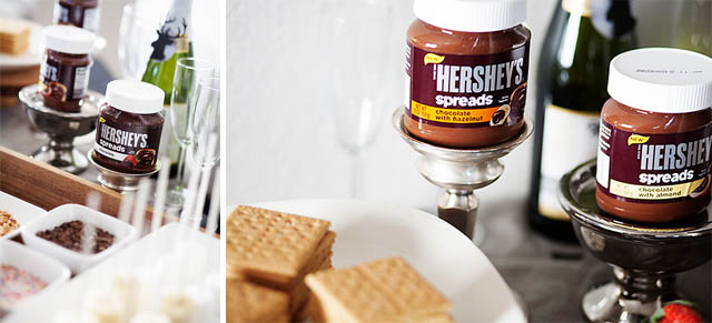 An awesome dessert bar in less than 15 minutes using Hershey's™ Spreads