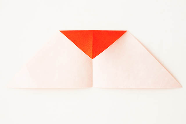 Easy origami heart - great for kids! From All for the Boys blog