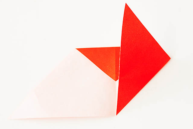 Easy origami heart - great for kids! From All for the Boys blog