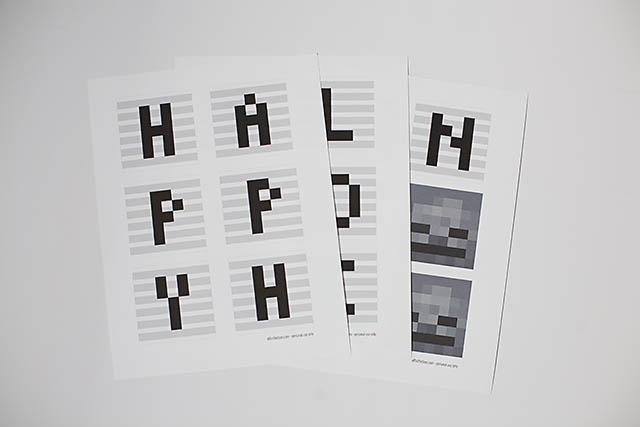 printable minecraft inspired halloween banner all for the boys