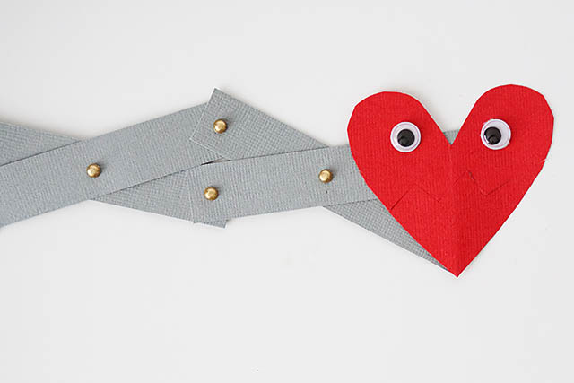 I chews you valentine craft from All for the Boys blog
