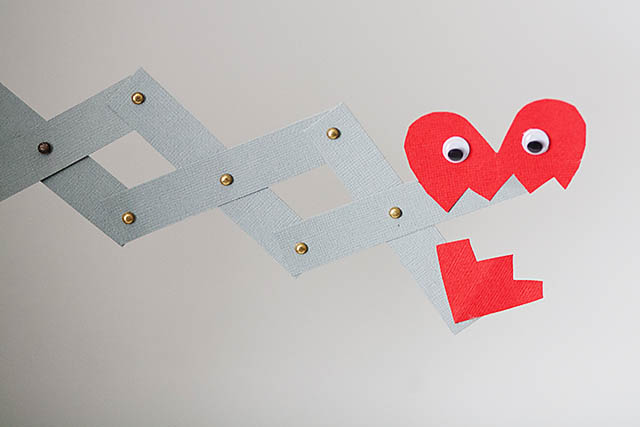 I chews you valentine craft from All for the Boys blog