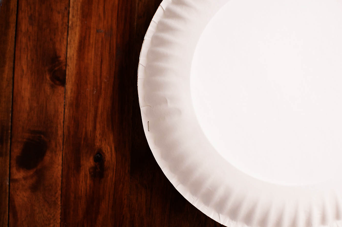 Paper plate frisbees