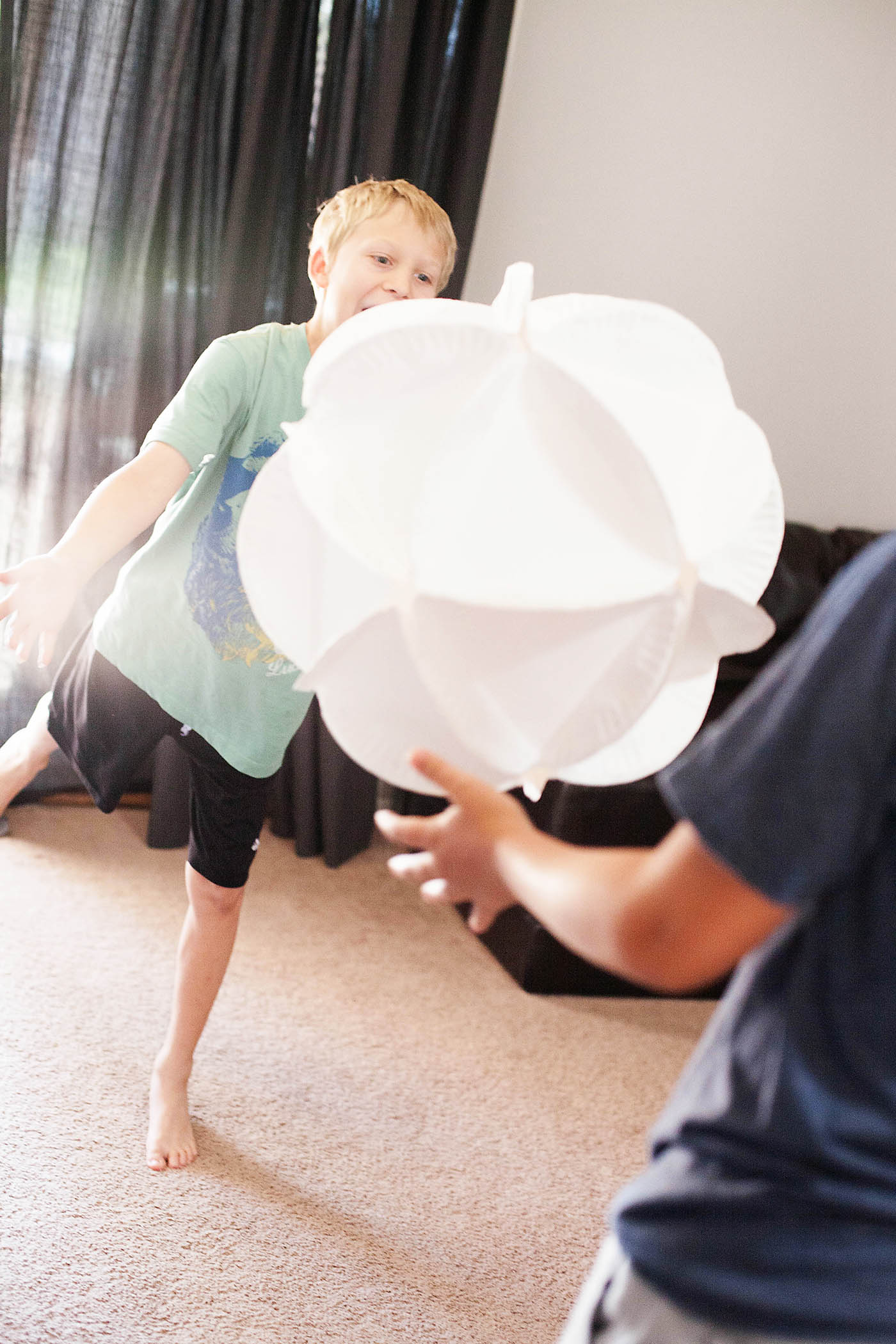DIY Paper Plate Polyhedron - from All for the Boys blog