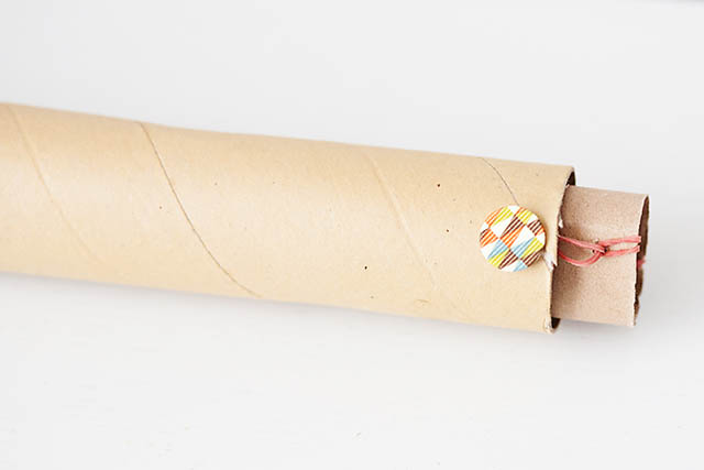 DIY Paper Snowball Launcher from All for the Boys