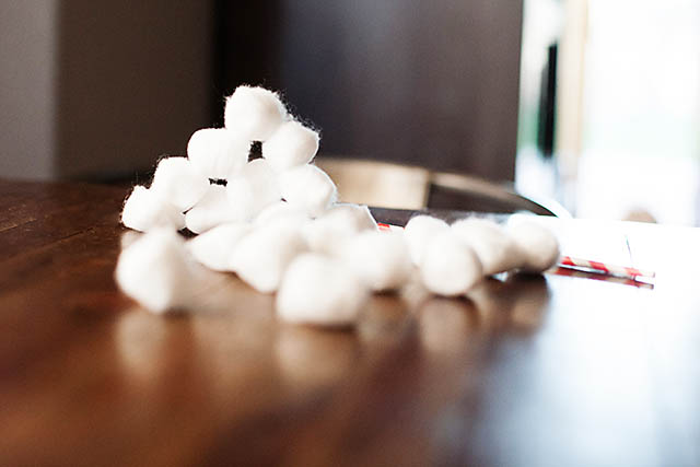 Fun indoor snowball fight game from All for the Boys blog