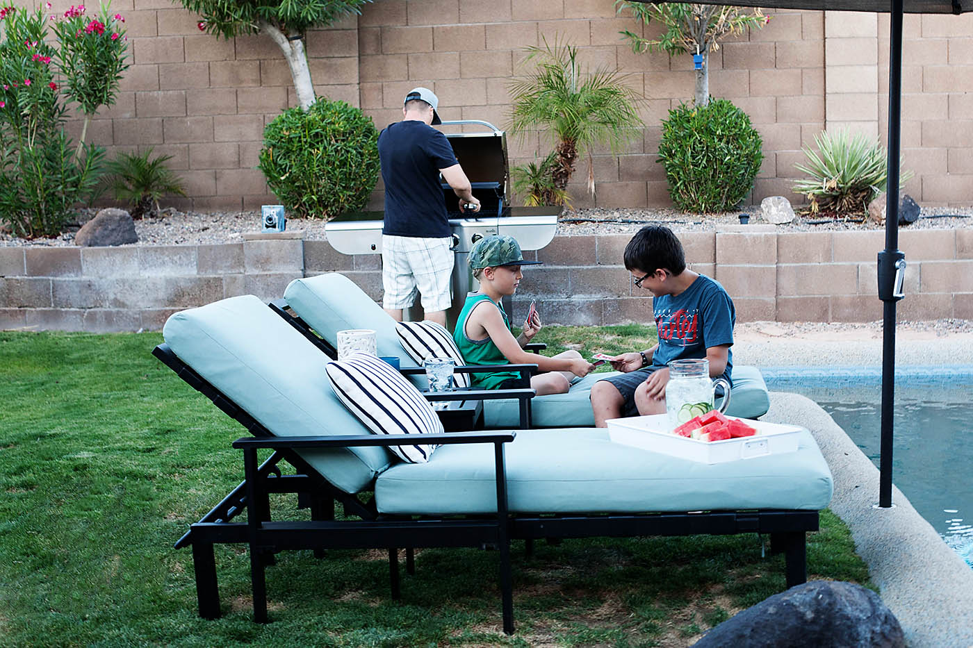 Backyard Makeover from All for the Boys and Lowe's