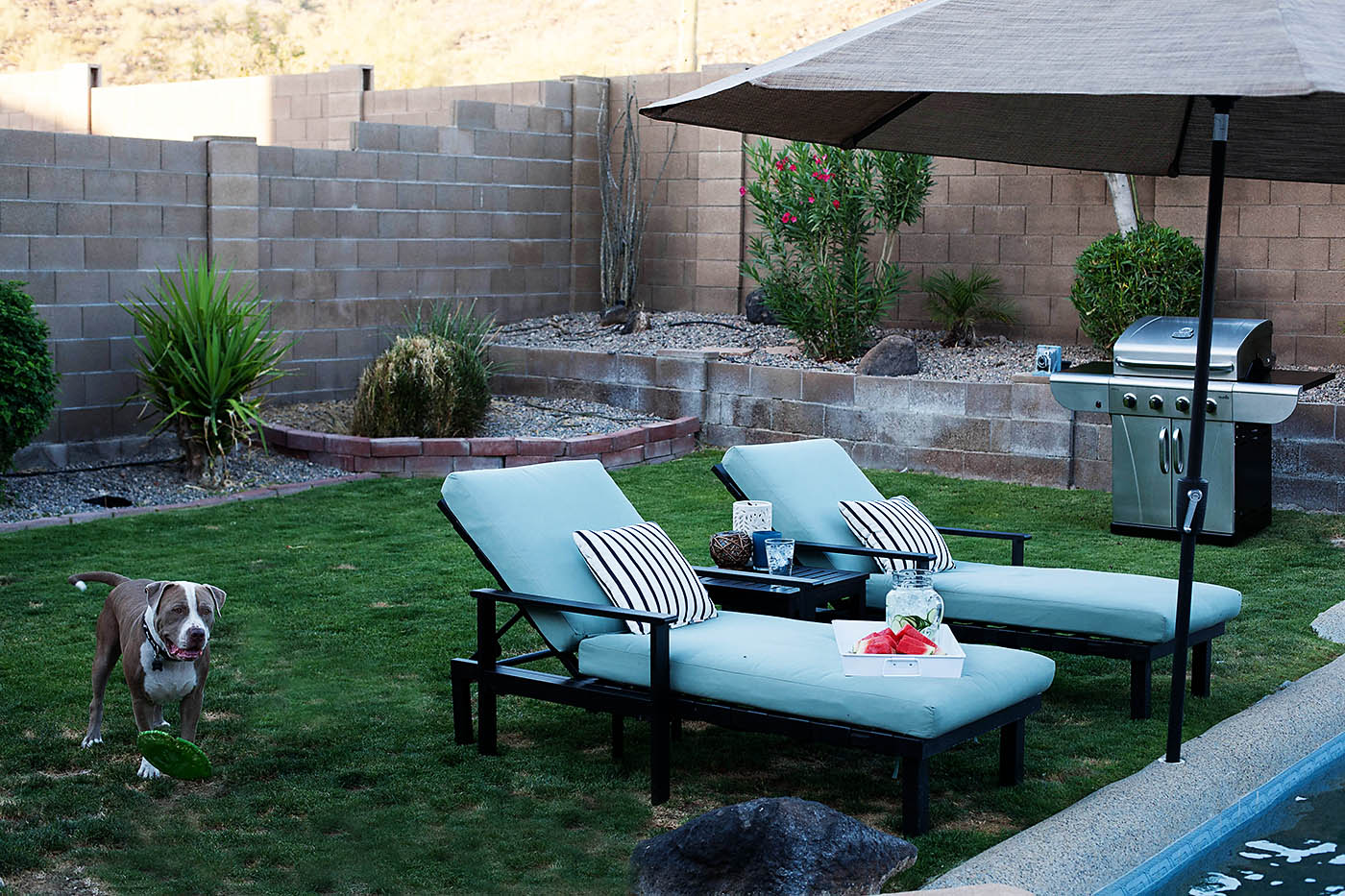 Backyard Makeover from All for the Boys and Lowe's