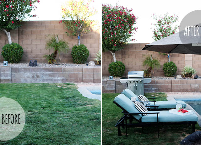 Backyard Makeover from All for the Boys and Lowe's
