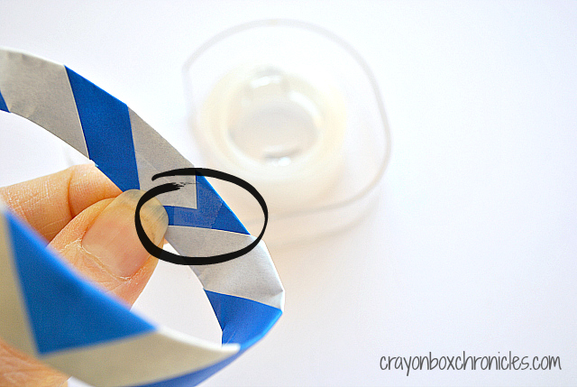 DIY Olympic Origami Bracelets from Crayon Box Chronicles on All for the Boys blog