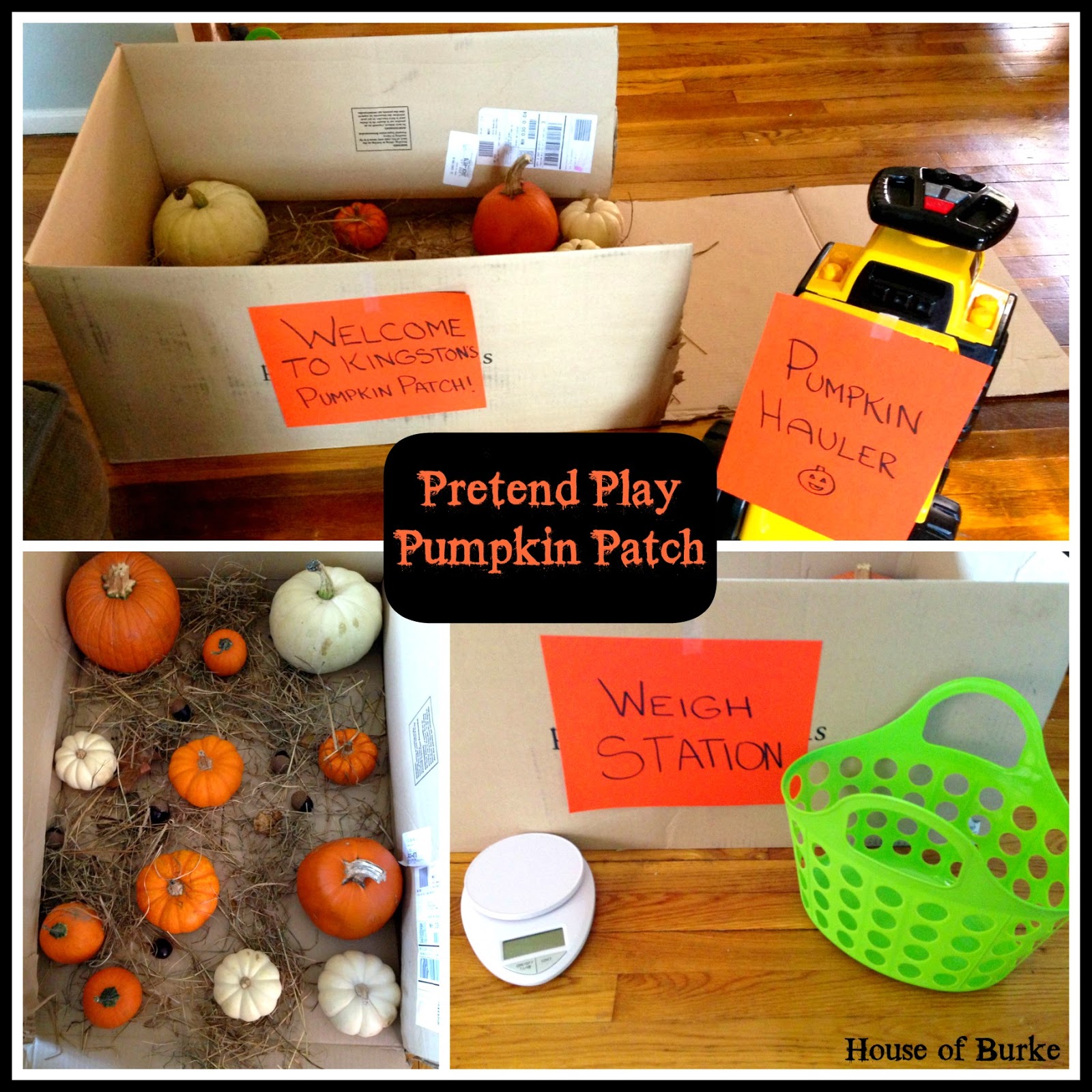 Pretend Play Pumpkin Patch All For The Boys