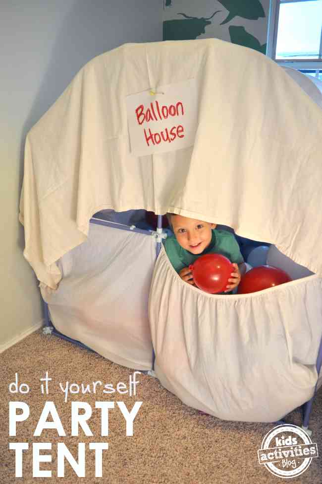 fort friday - balloon party fort