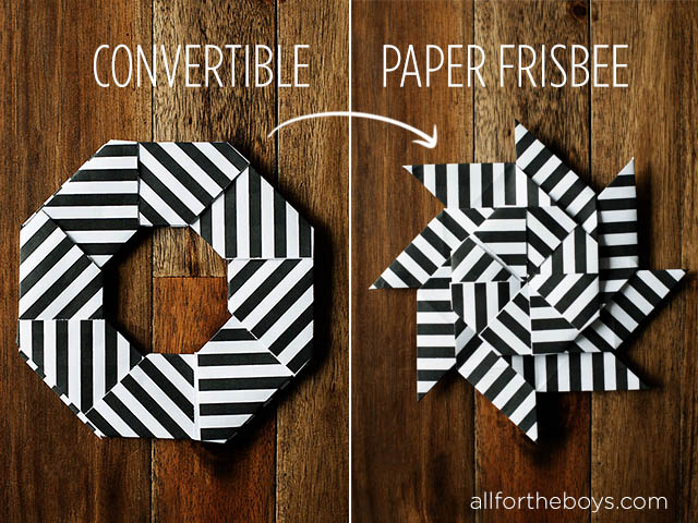 How to Make a Frisbee Out of Paper  