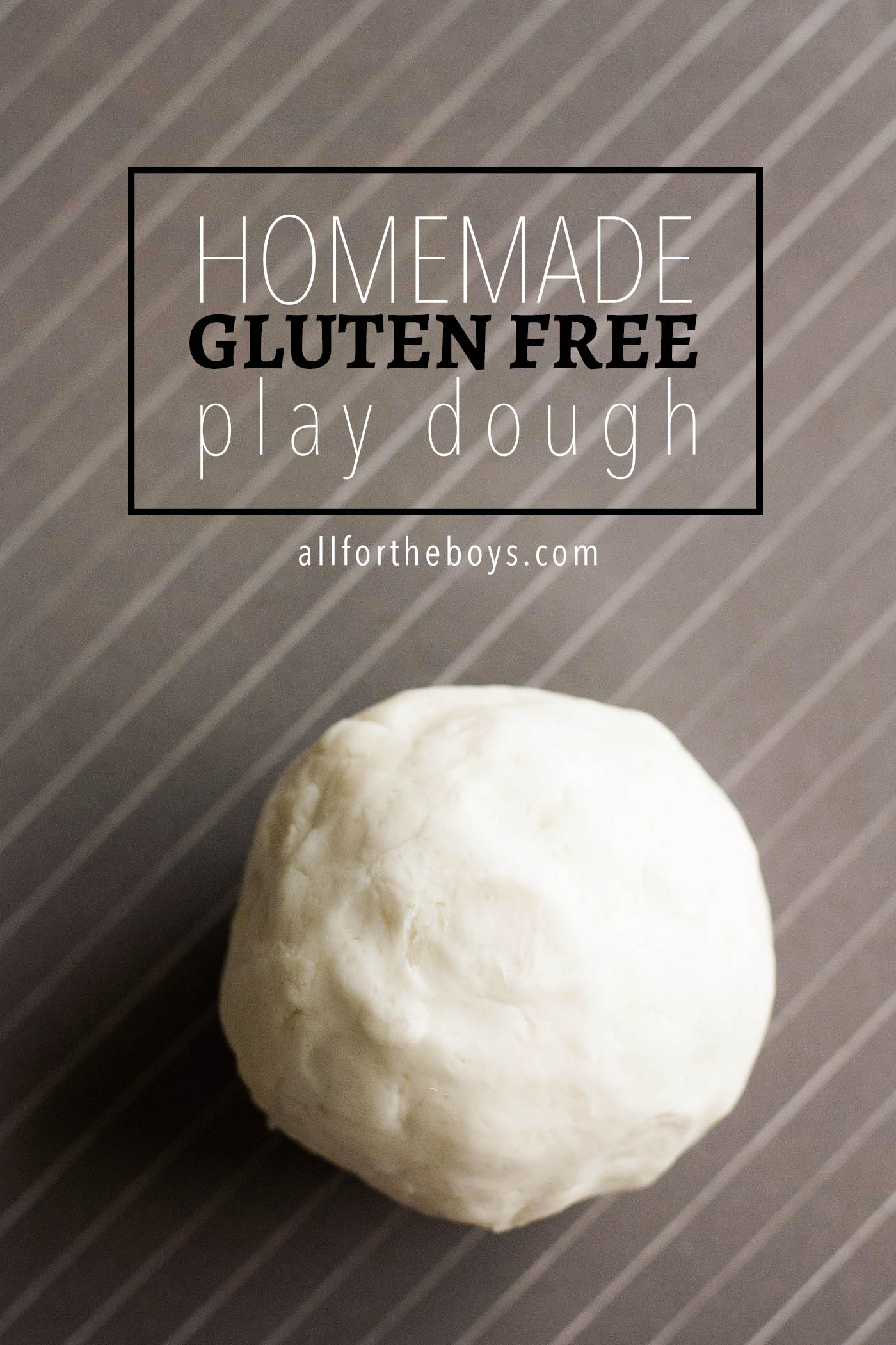 Easy homemade gluten free play dough