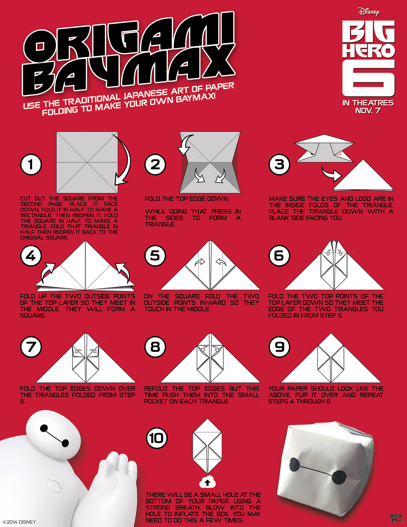 Origami Baymax