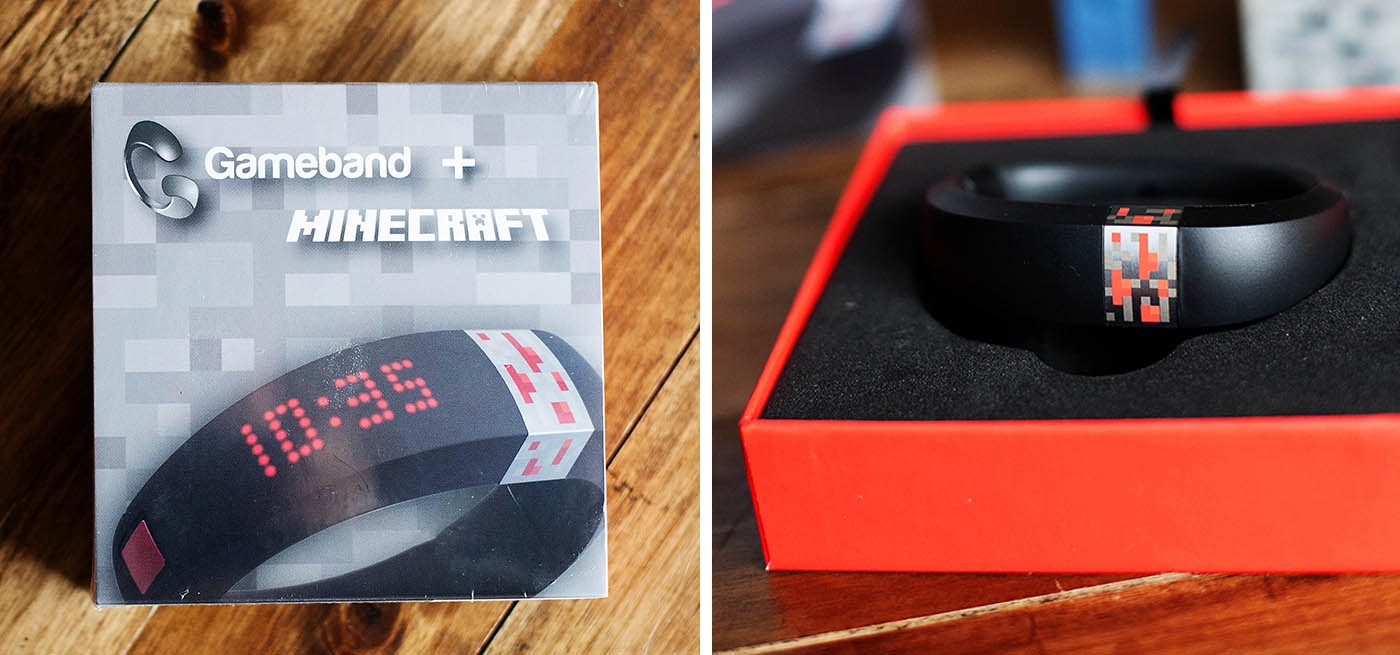 Gameband - gift idea for Minecraft fans