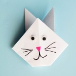 Easy origami bunny rabbit