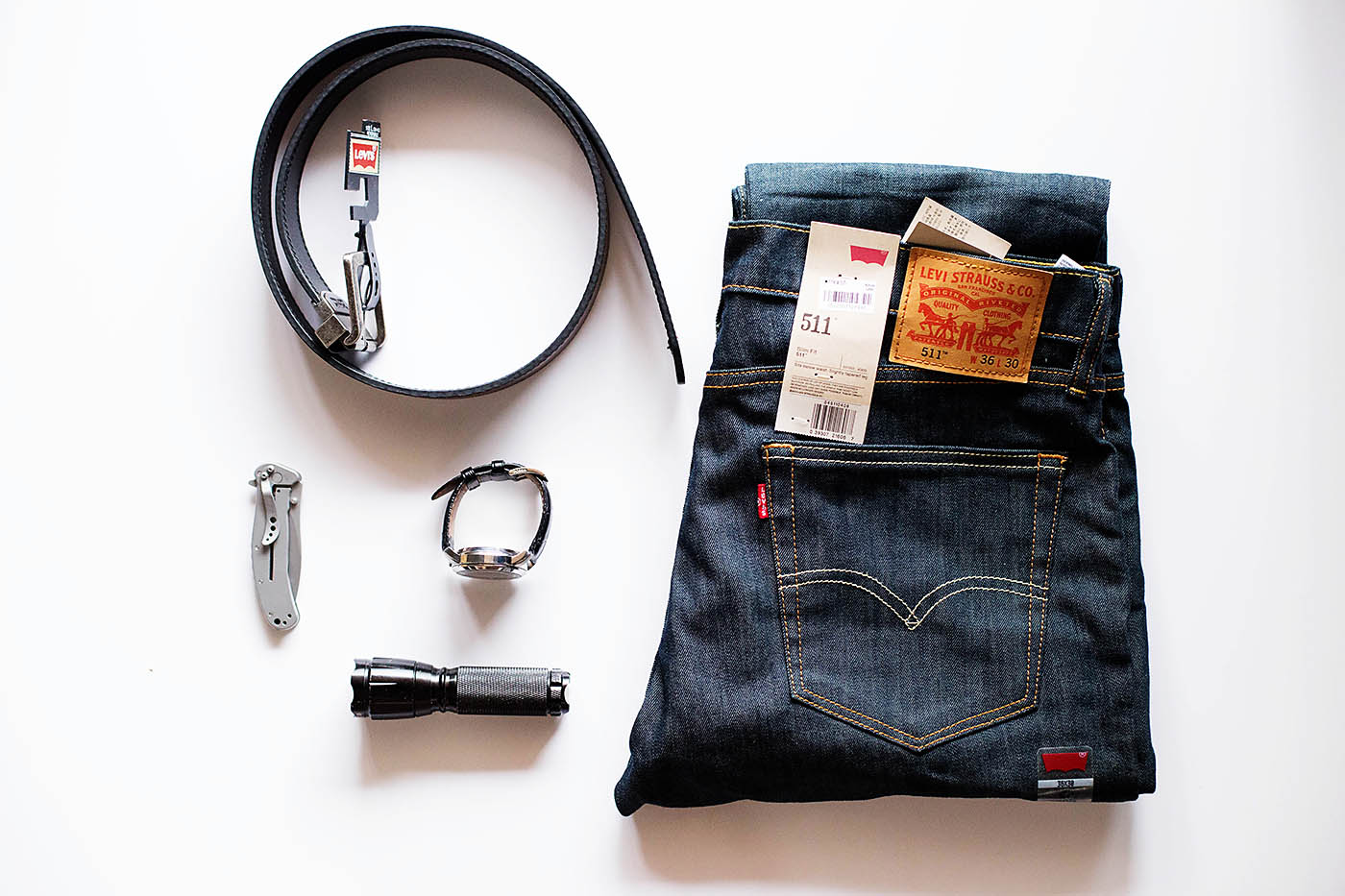 Levi’s® Father's Day gift idea with personalized belt