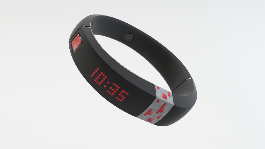 Gameband -  wearable device to take your Minecraft worlds wherever you go!
