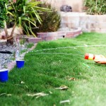 Water gun targets - a fun summer game or activity to do with water squirters!