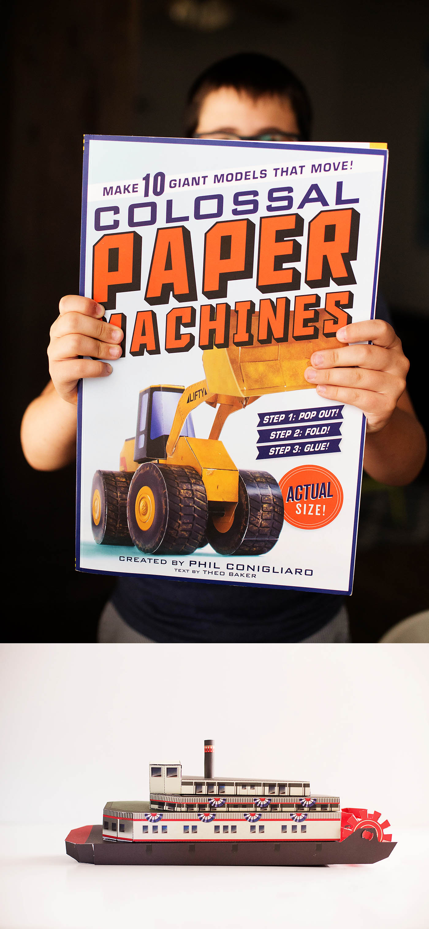 Colossal Paper Machines - fun activity book for older kids!