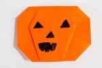 Easy Pumpkin Origami