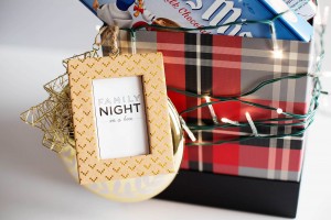 Fun family night gift box idea with free printables!