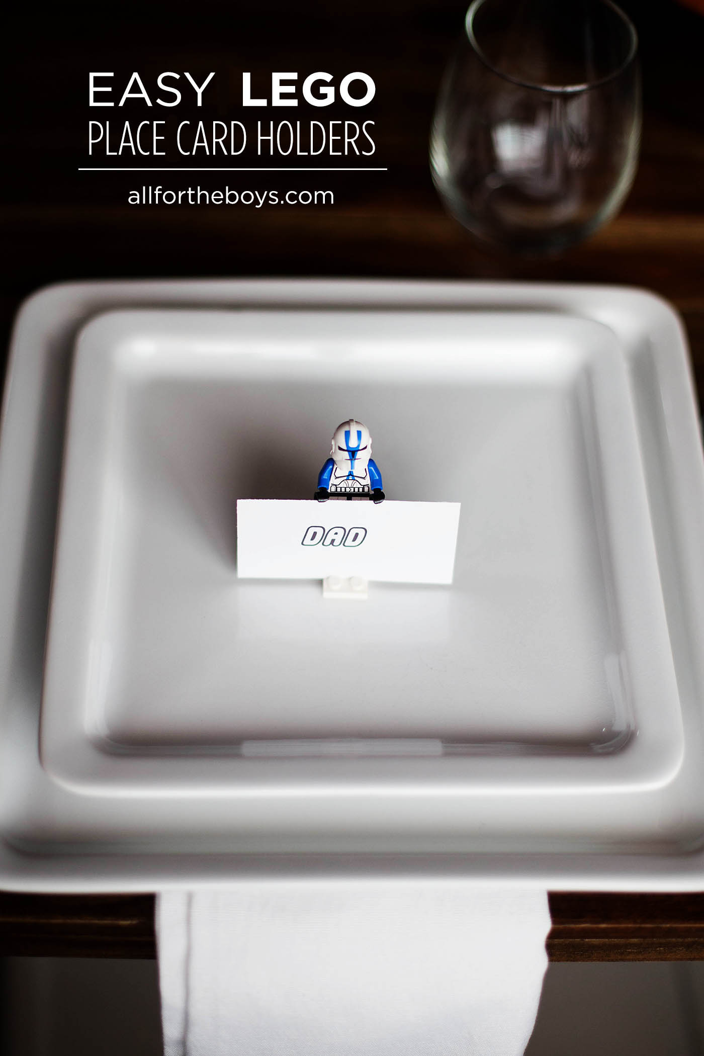 star wars place card holders