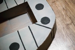 How to build a cardboard Millennium Falcon