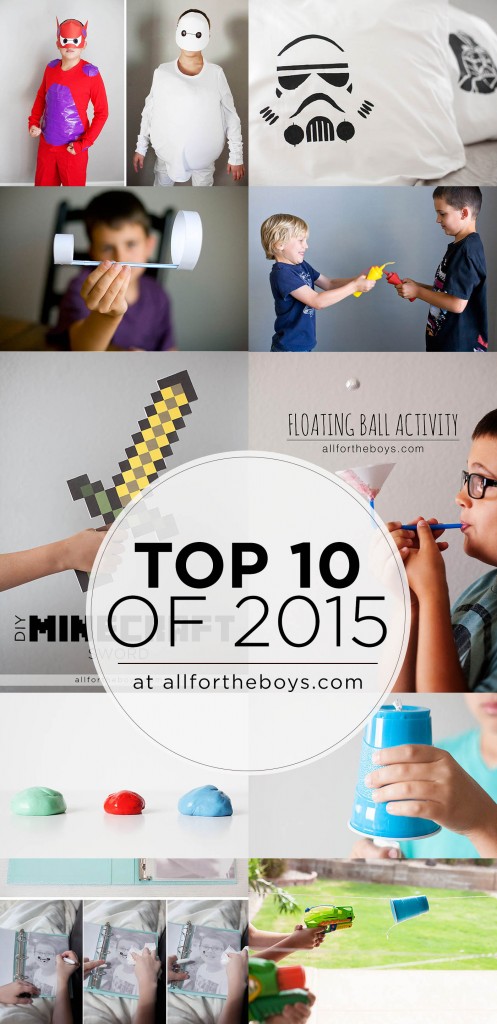Top 10 activities and crafts of 2015 from allfortheboys.com
