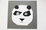 Geometric Panda Art + Kung Fu Panda 1 & 2 DVD Sweepstakes