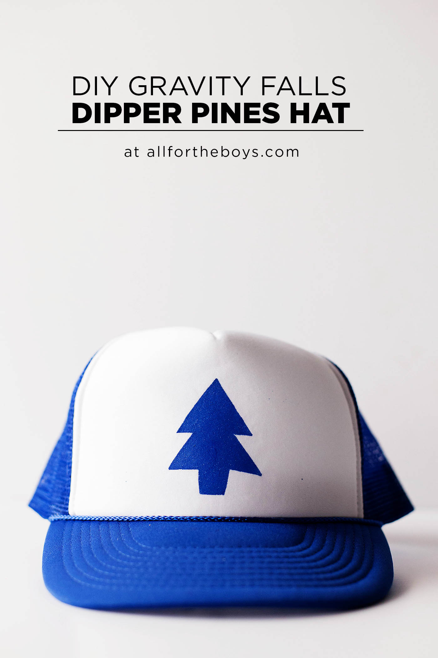DIY Gravity Falls Dipper Pines hat! 