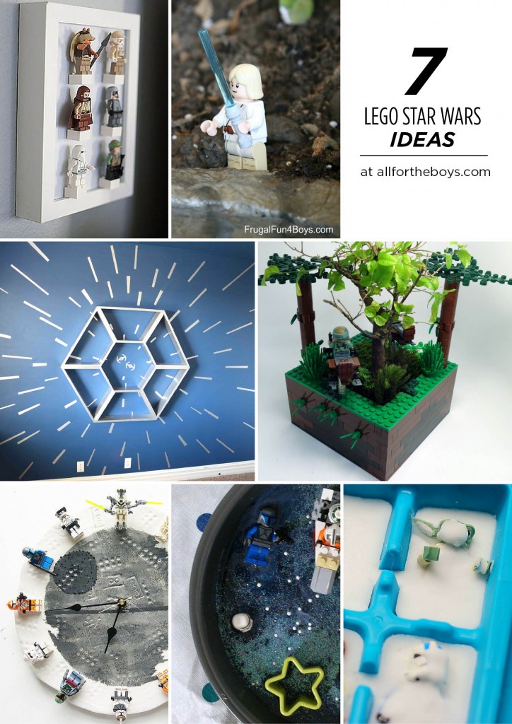 7 LEGO Star Wars activity and display ideas