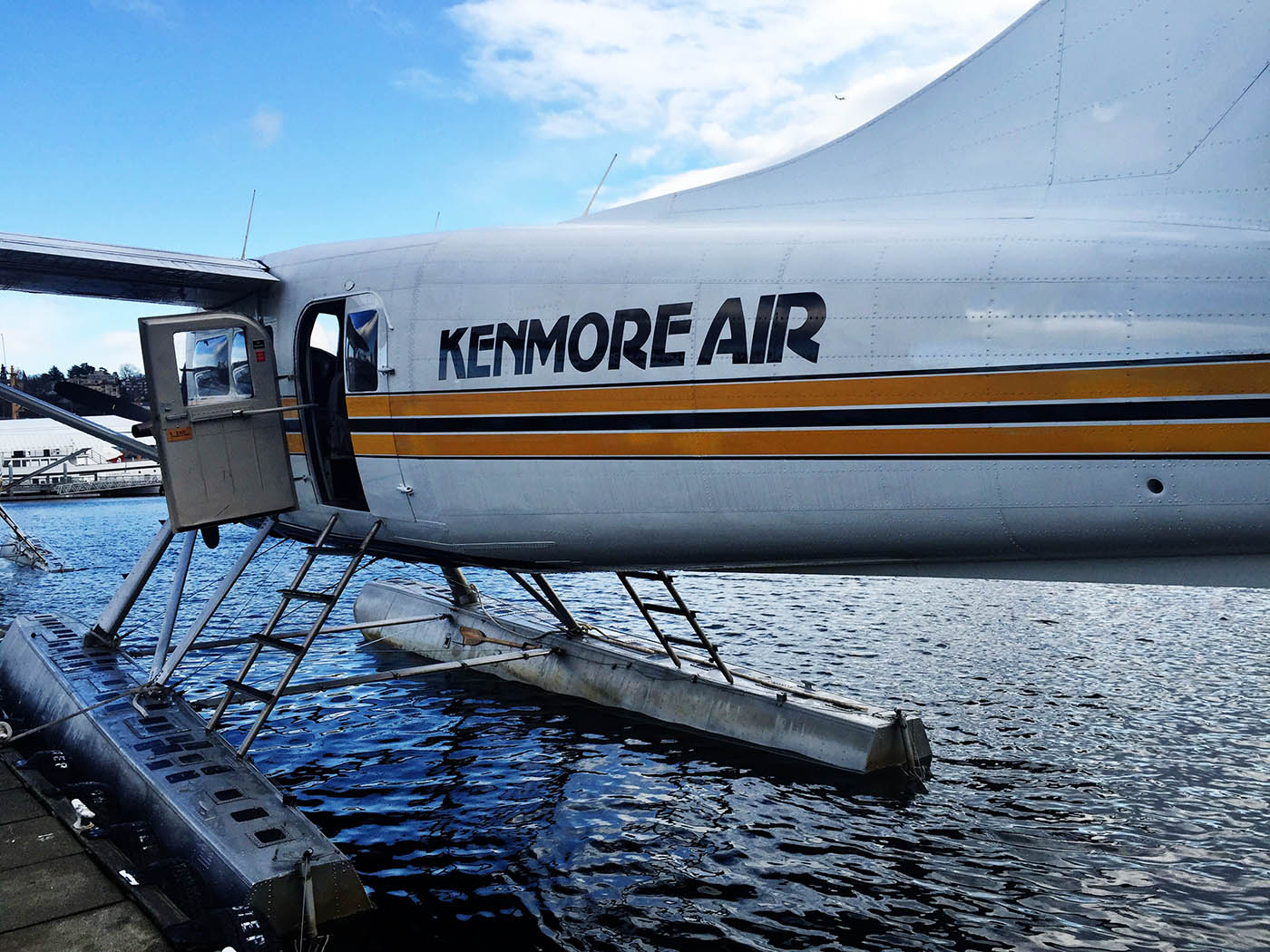 Seaplane view with Kenmore Air