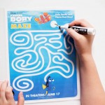 Finding Dory printable coloring pages, dot to dots and a maze!