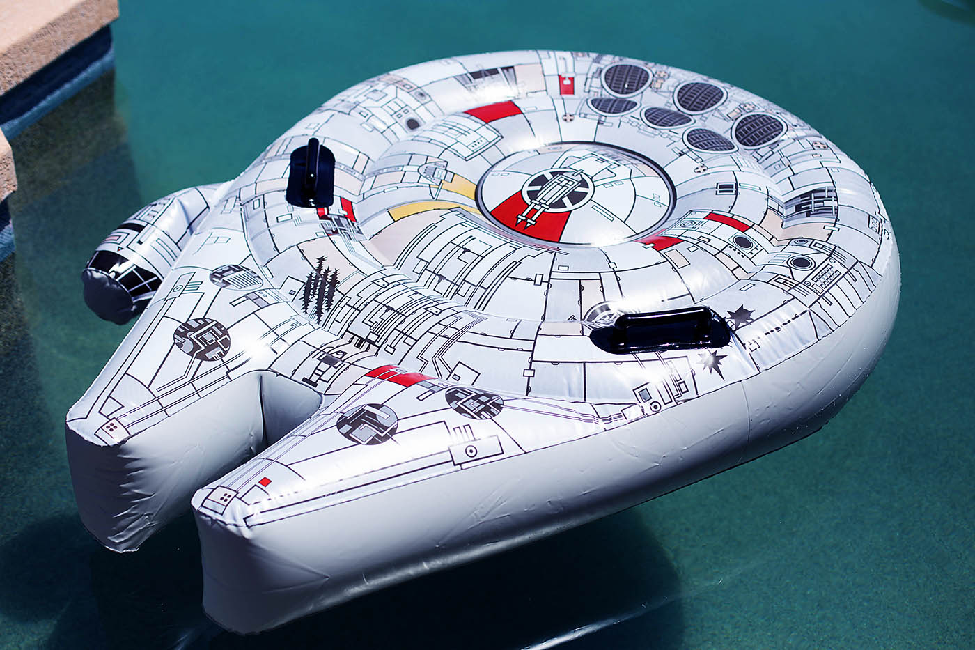 Millennium Falcon pool toy from Swimways