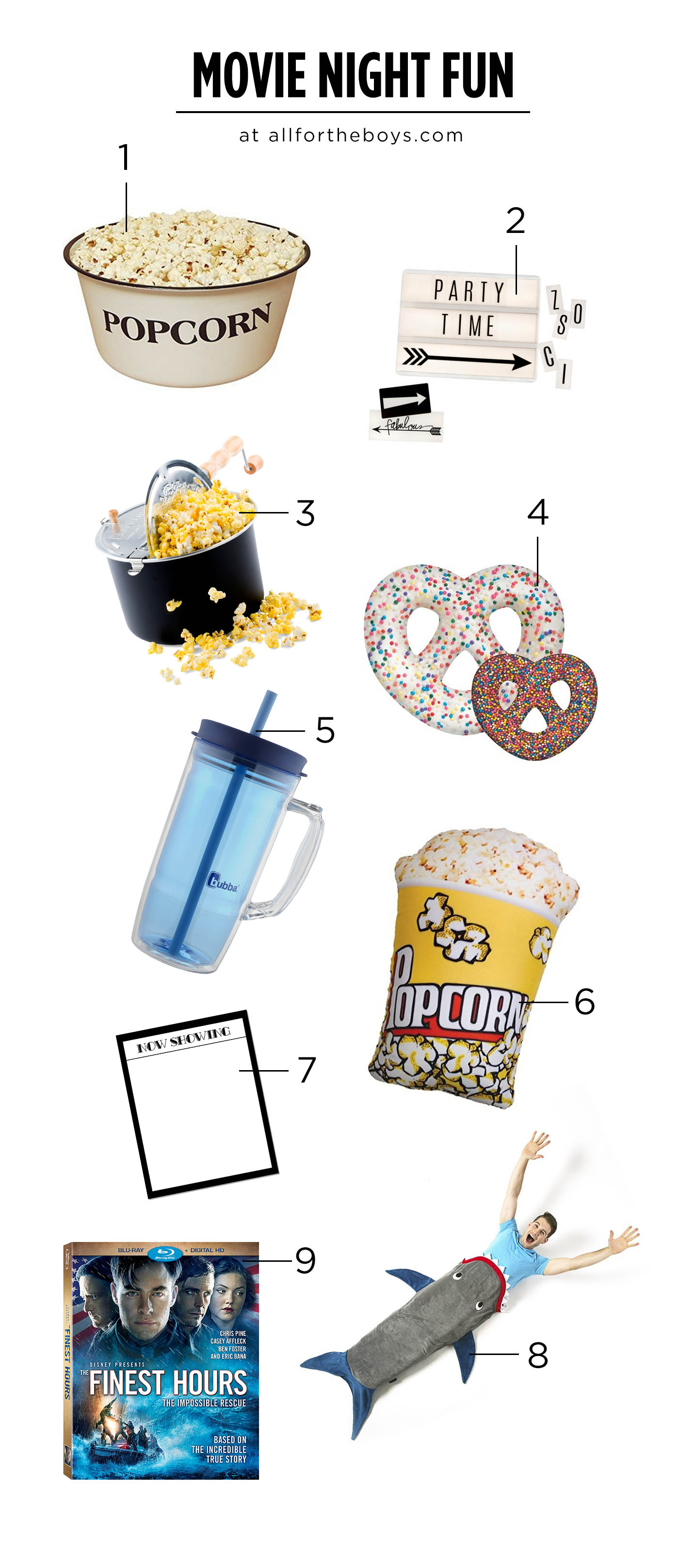 Products to make movie night extra fun at home!